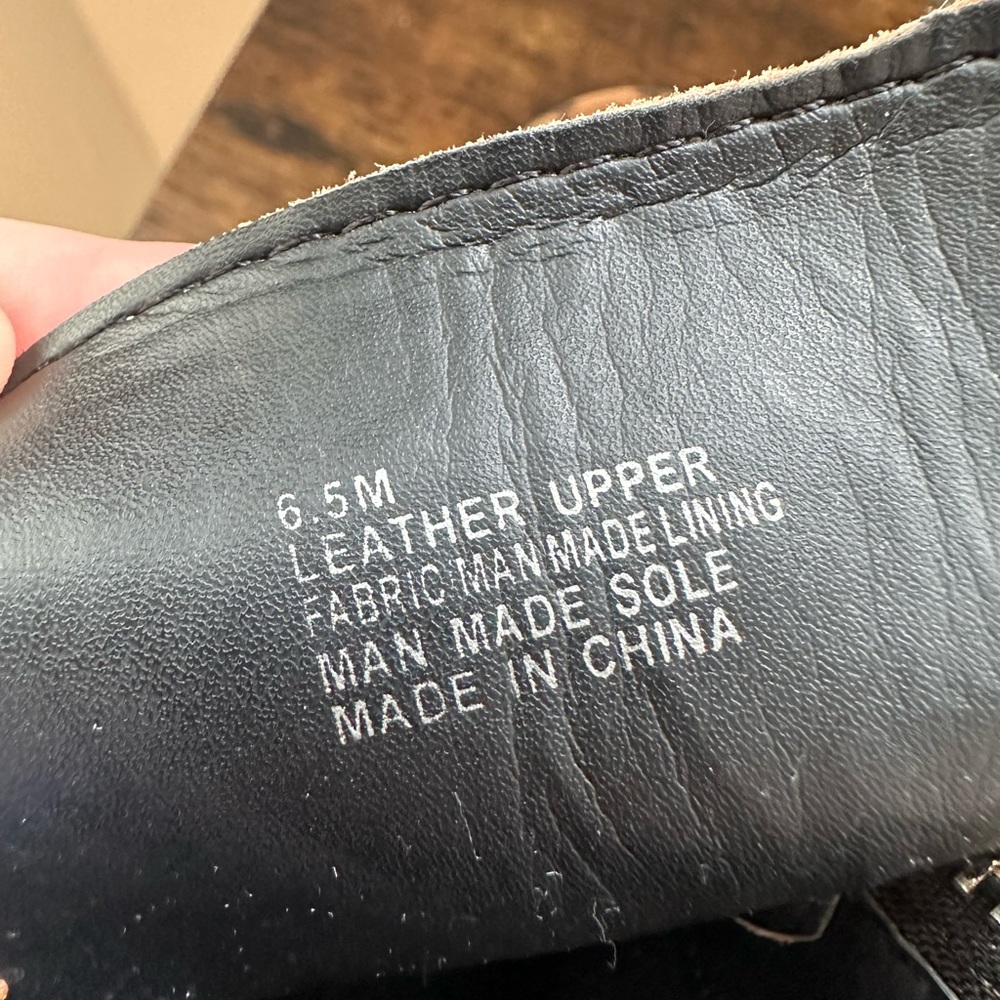 Gianni Bini GB All-Star Leopard Print Chunky Lug Sole Platform Booties size 6.5 - Picture 7 of 8